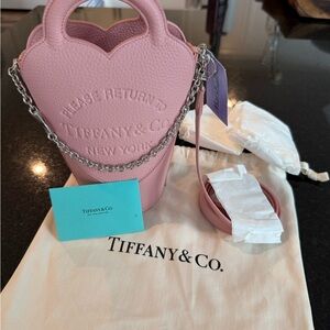 Tiffany & Co. Pink Heart Mini Bag